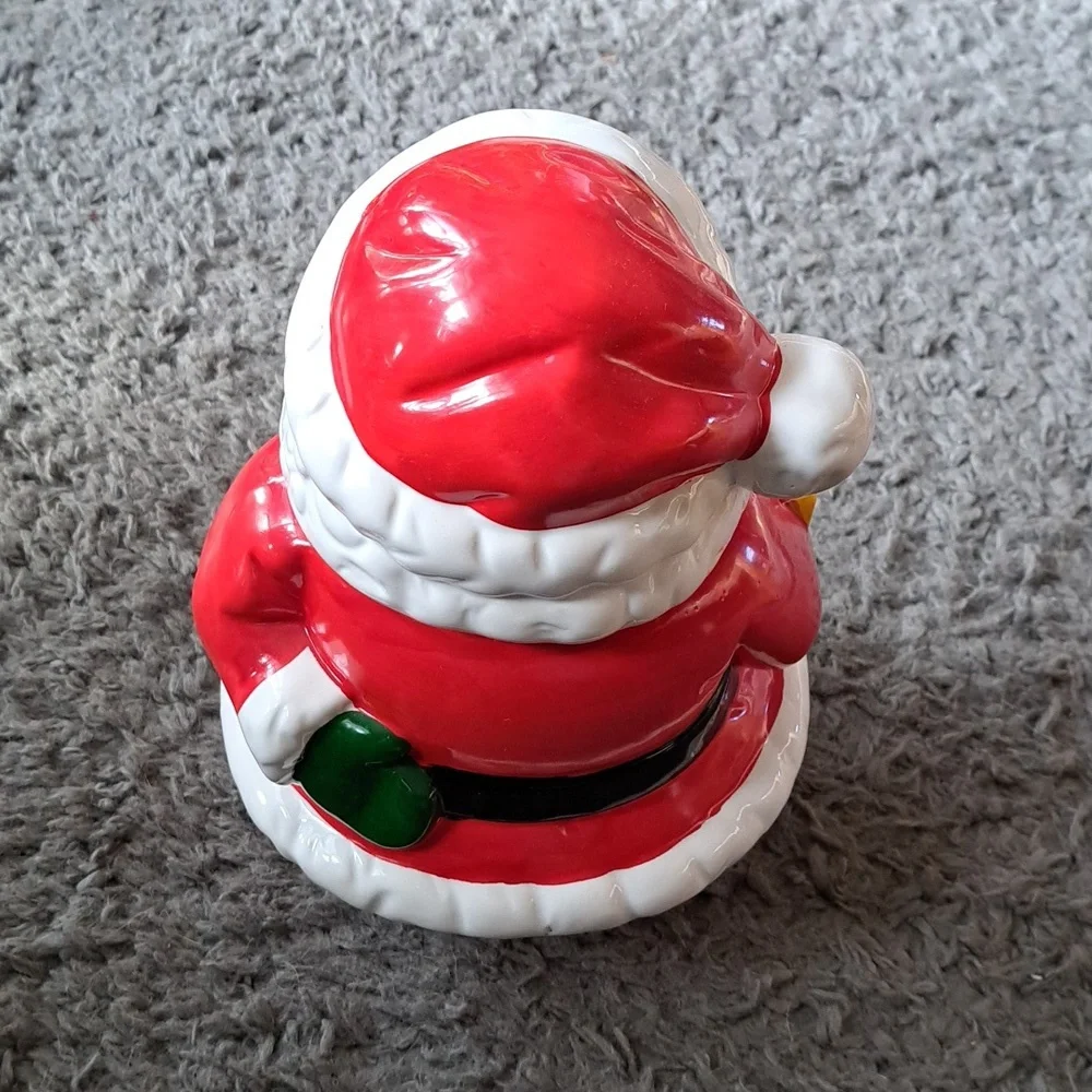 NIB Christmas Santa cookie jar - Picture 3 of 8